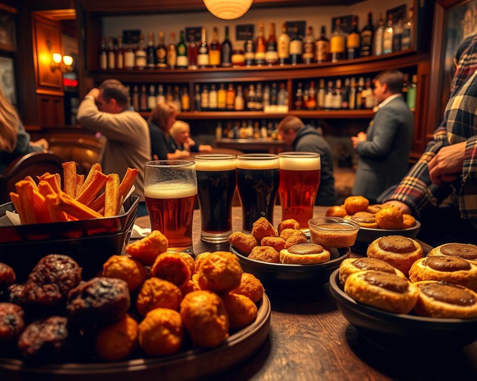 Was serviert man in Schottland zu einem Pint Bier?