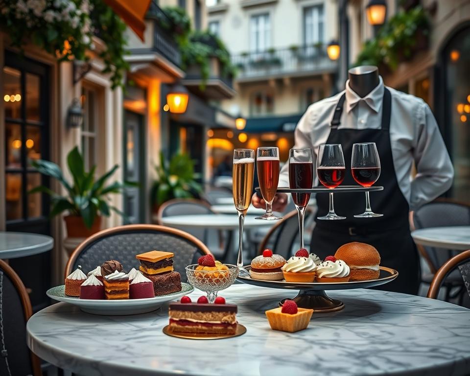 Was trinkt man in Frankreich zum Dessert?