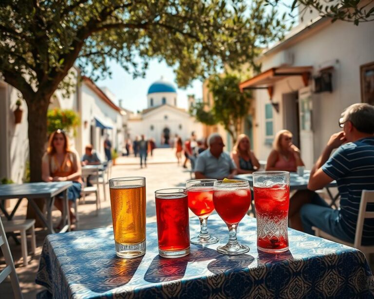 Was trinkt man in Griechenland nach dem Essen?
