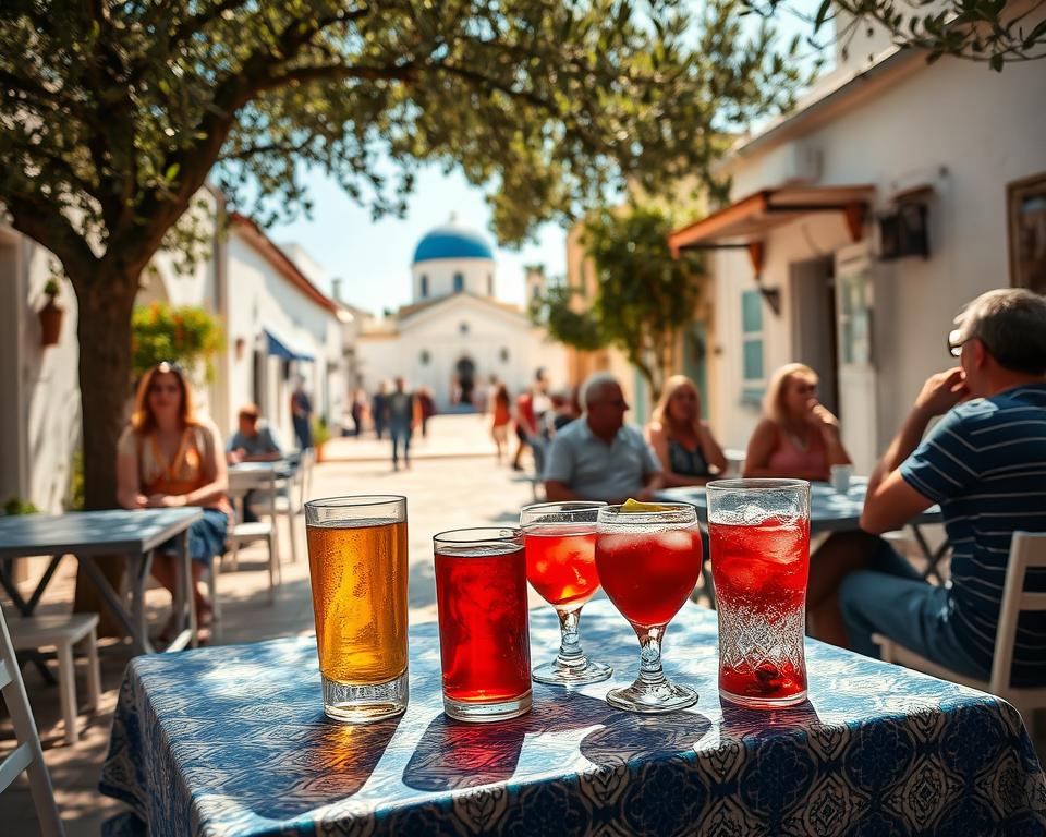 Was trinkt man in Griechenland nach dem Essen?