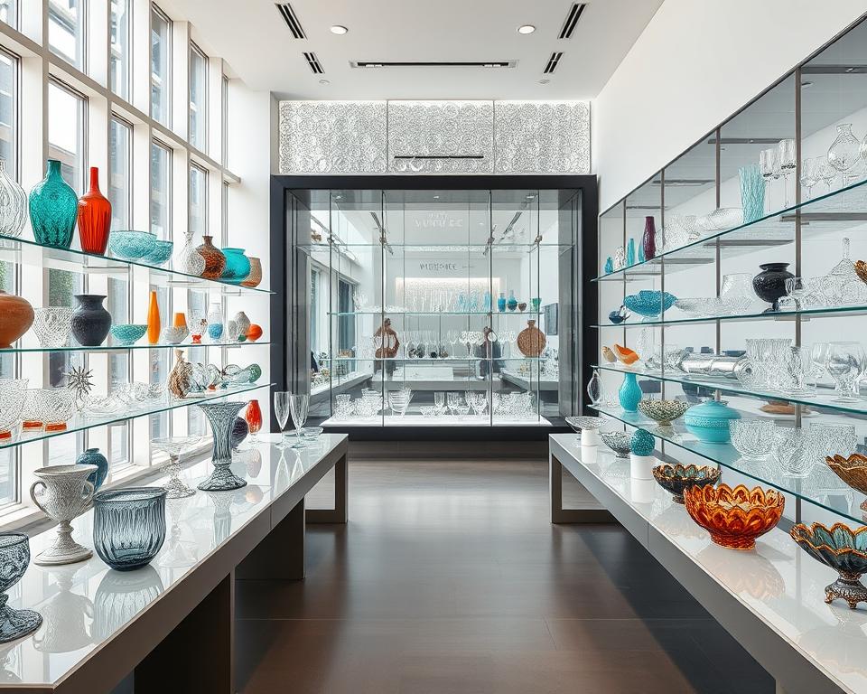 Welche Marken dominieren den Glasdesign-Markt?