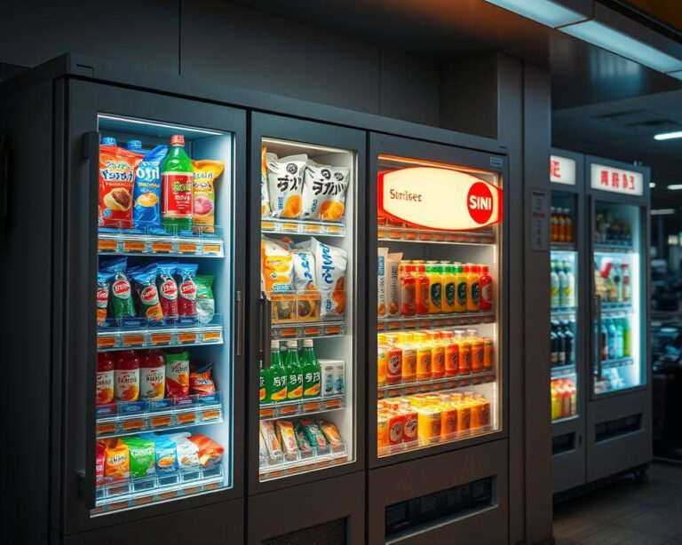 Welche Snacks gibt es an japanischen Automaten?