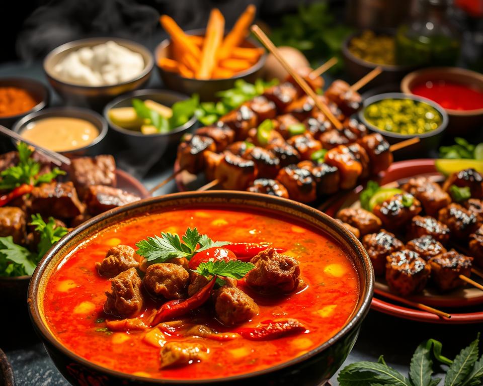 Welche Speisen sind in Indonesien typisch scharf?