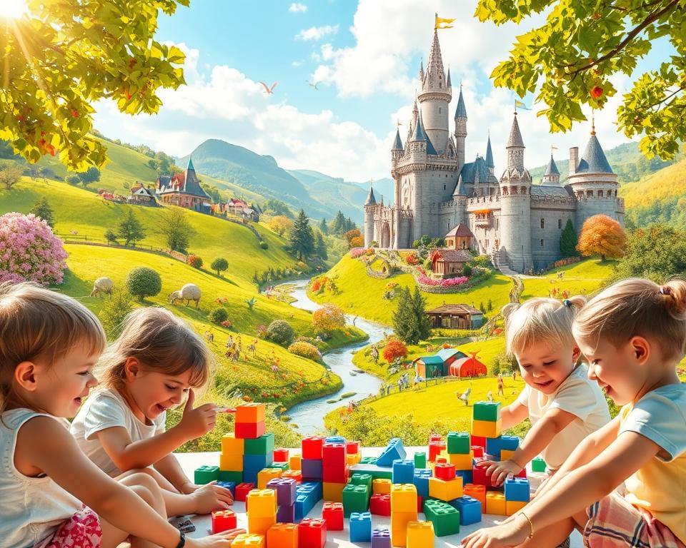 Welche Spiele fördern Kinderfantasie?