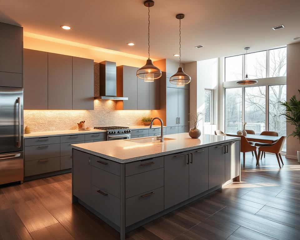 Wie plant man eine moderne Küche mit Insel?