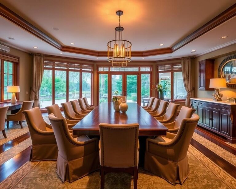 Wohnideen für große Esszimmer