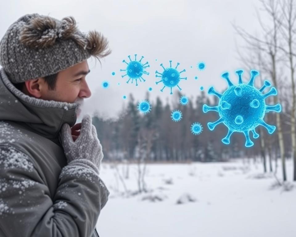 Was ist der Effekt von Kälte auf das Immunsystem?