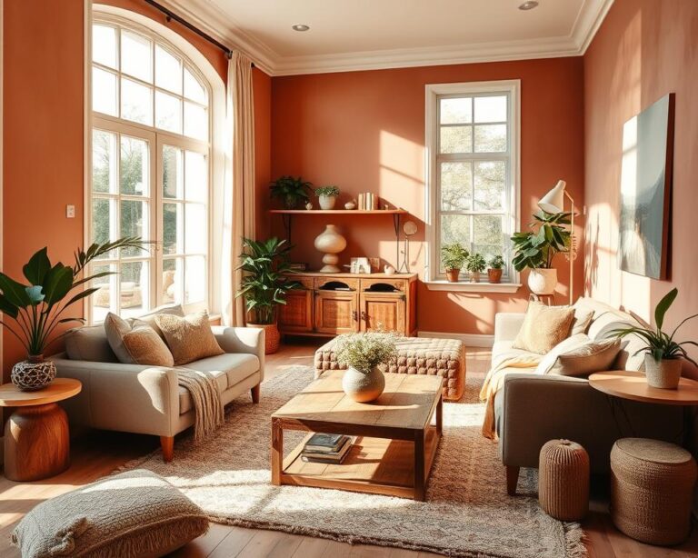 Welche Wandfarben wirken warm und einladend?