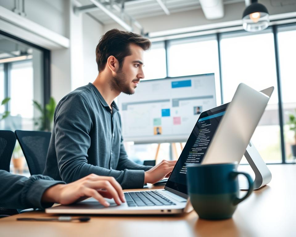 Wie arbeitet ein Softwareentwickler an modernen Projekten?