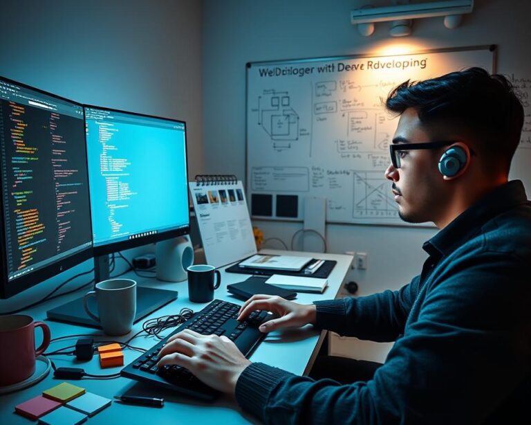 Wie arbeitet ein professioneller Webentwickler?