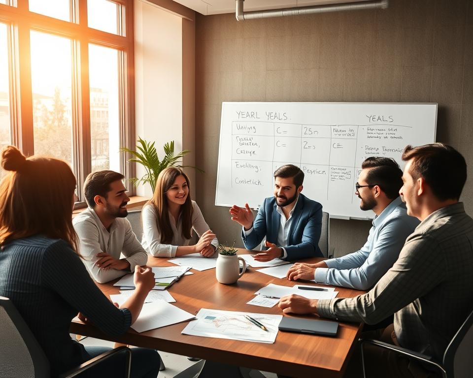 Wie plane ich Jahresziele effektiv im Team?