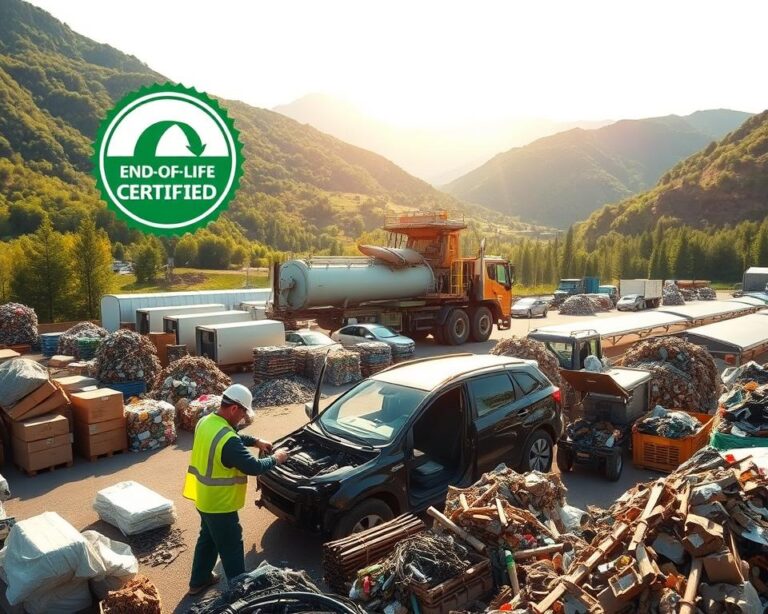 Wie recycelt man Fahrzeuge mit Umweltzertifikat?