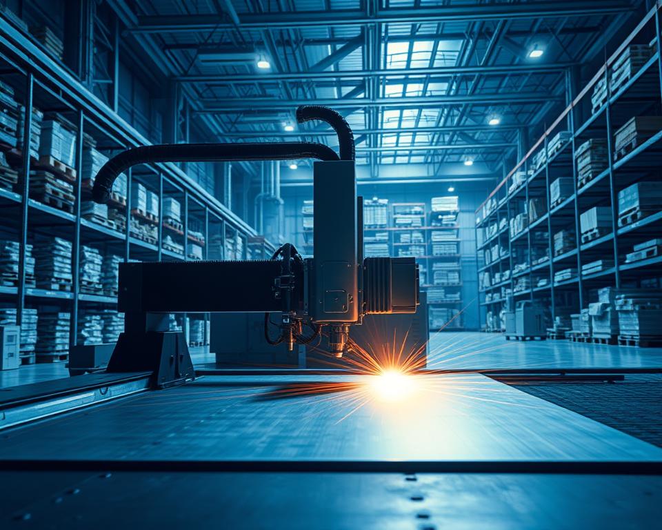 Wie schnell arbeitet eine Laserschneidanlage?