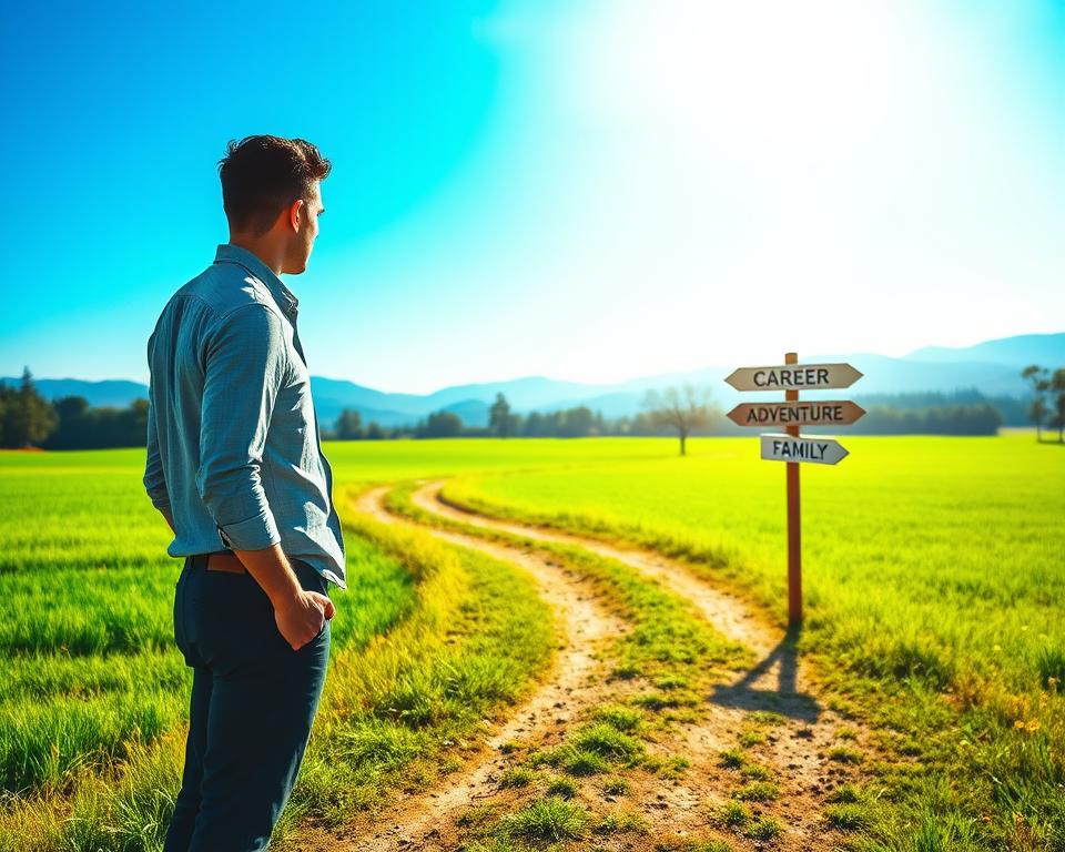 Wann erkennt man neue Lebensziele?