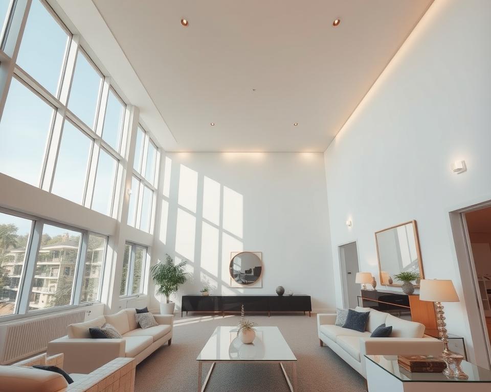 Wie nutzt du Licht, um Räume größer wirken zu lassen?