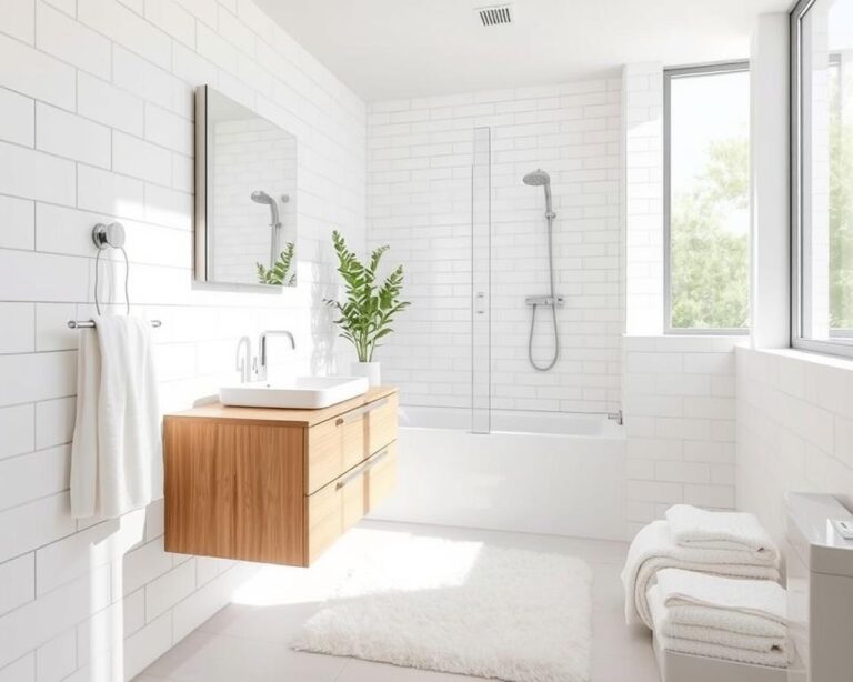 Wie renovierst du ein Badezimmer ohne großen Aufwand?