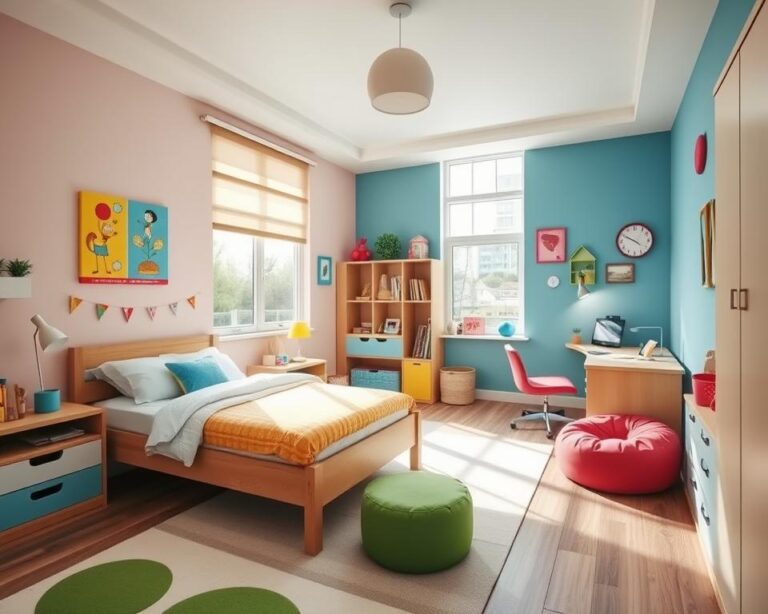 Wie richtest du ein funktionales Kinderzimmer ein?