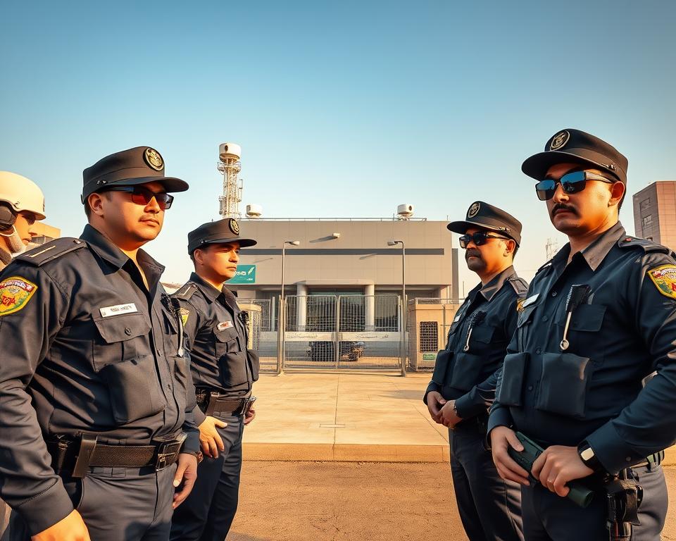 Wie sorgt ein Sicherheitsdienst für geschützte Standorte?