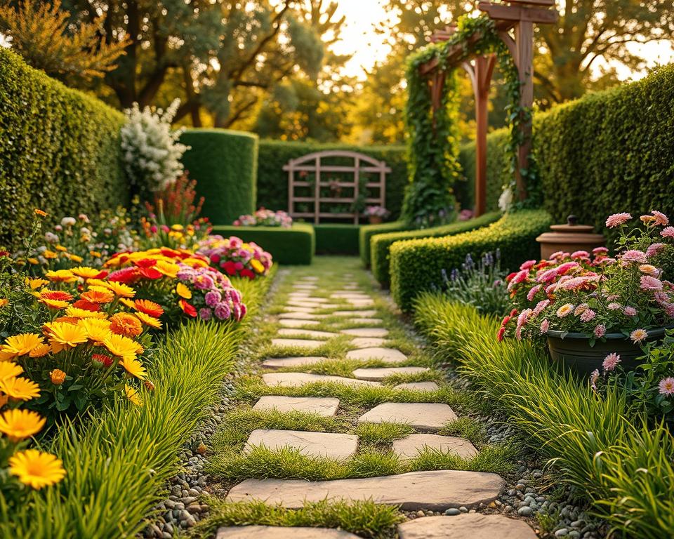 Wodurch wird ein kleiner Garten optisch deutlich größer?