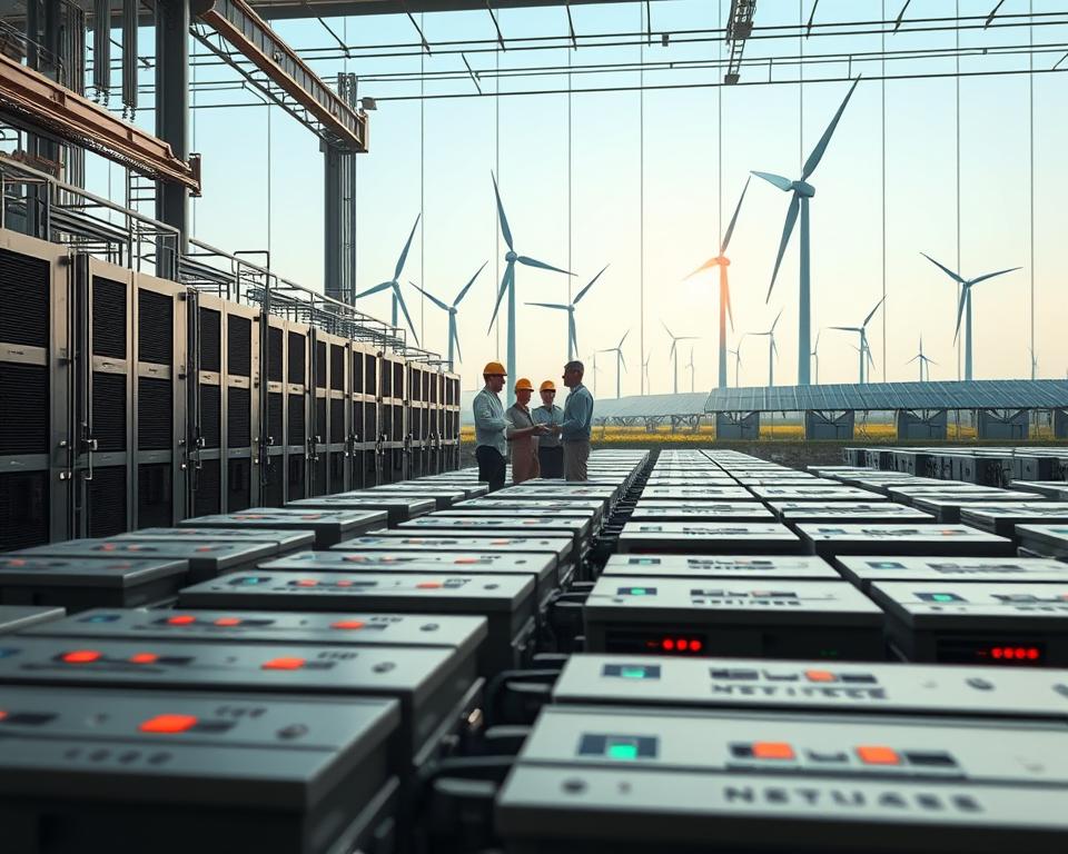 Energiespeichertechnik im industriellen Maßstab