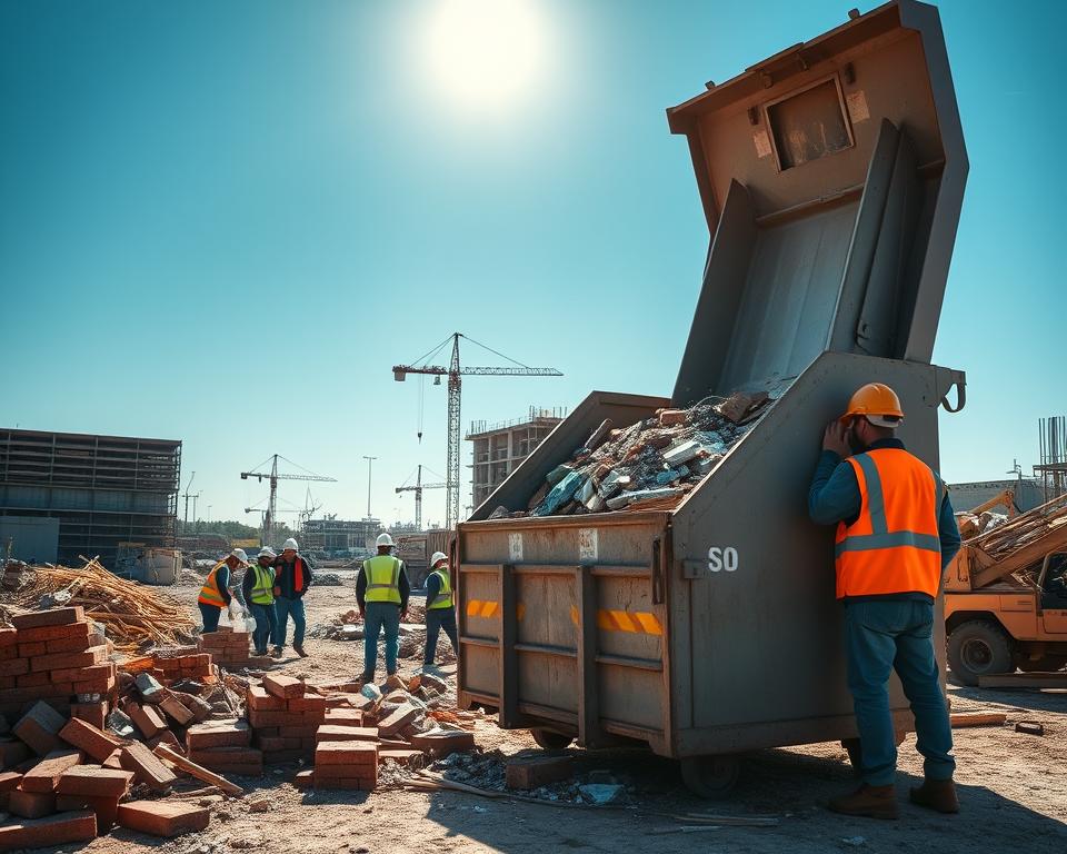 Was macht ein Entsorgungsdienst für Baurückstände?