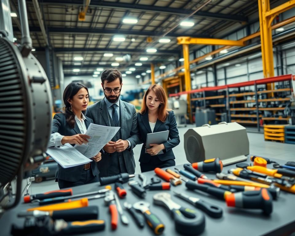 Was macht ein Wartungsdienst vor Inbetriebnahme?