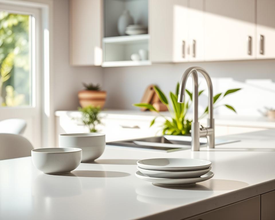 Welche Materialien sind pflegeleicht im Haushalt?