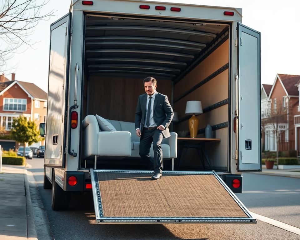 Wie hilft ein Möbeltransporteur bei Abholung?