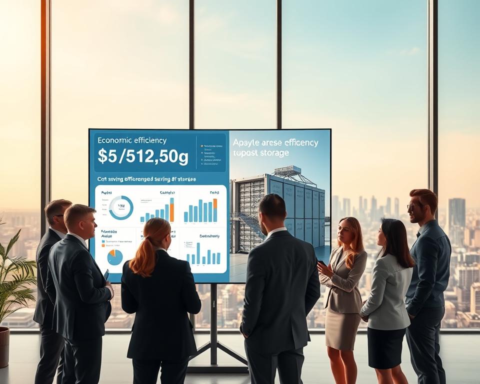 Wie optimiert Software die Wirtschaftlichkeit großer Speicher?