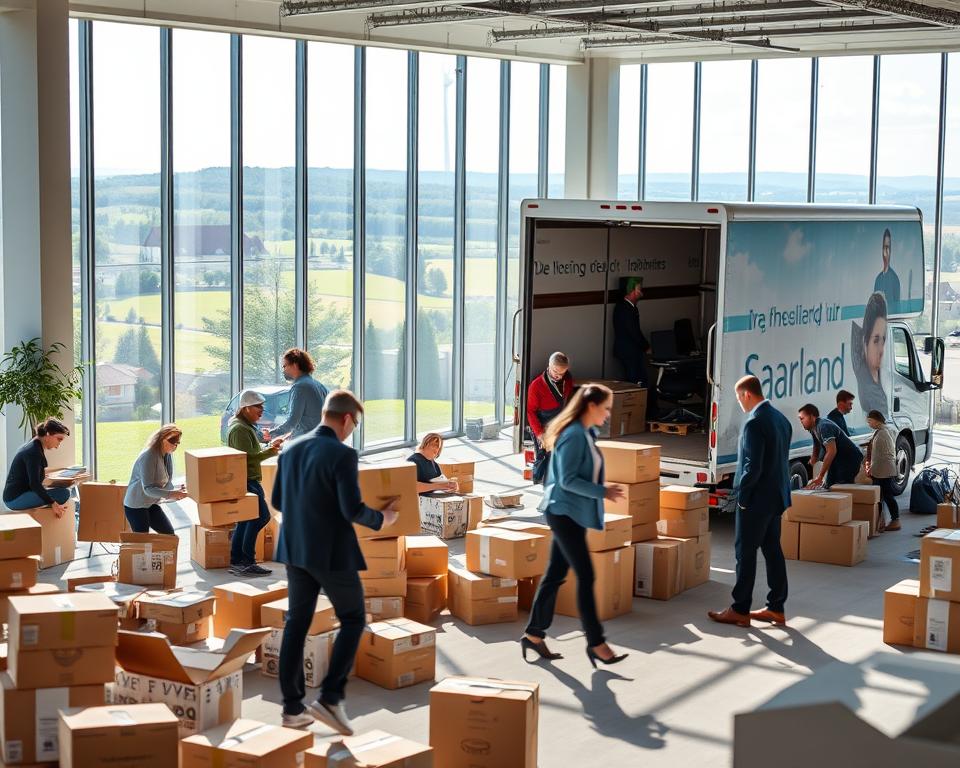 Wie unterstützt ein Büro- und Firmenumzug Saarland Unternehmen?