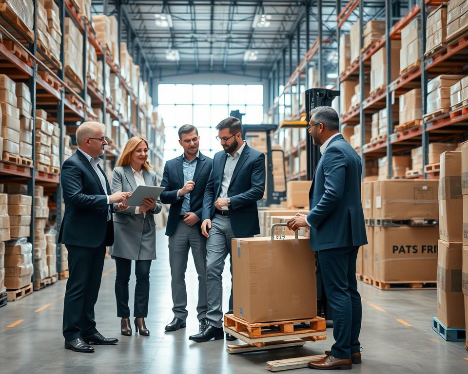 Wie unterstützt ein Lagerdienst B2B Kunden?