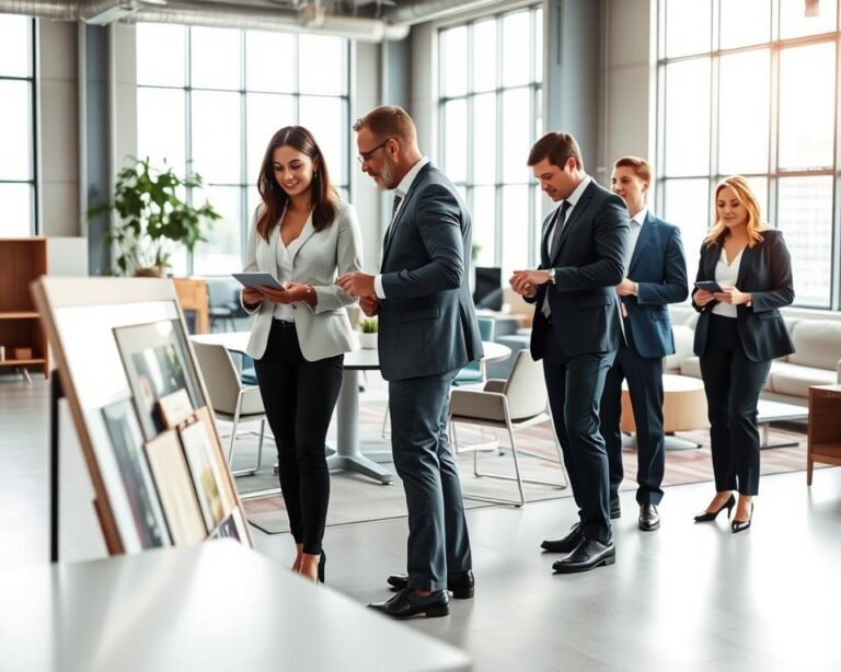 Wie unterstützt ein Möbellogistiker Geschäftskunden?