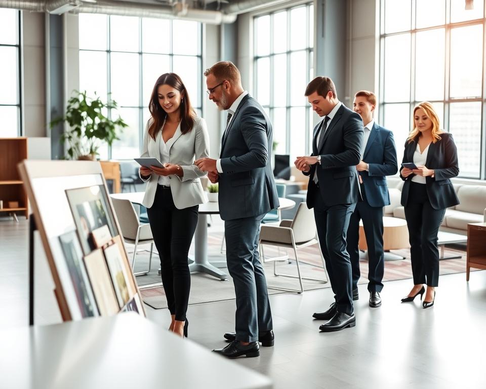 Wie unterstützt ein Möbellogistiker Geschäftskunden?