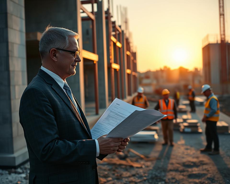 Wie unterstützt ein Projektkoordinator Bauabschlüsse?
