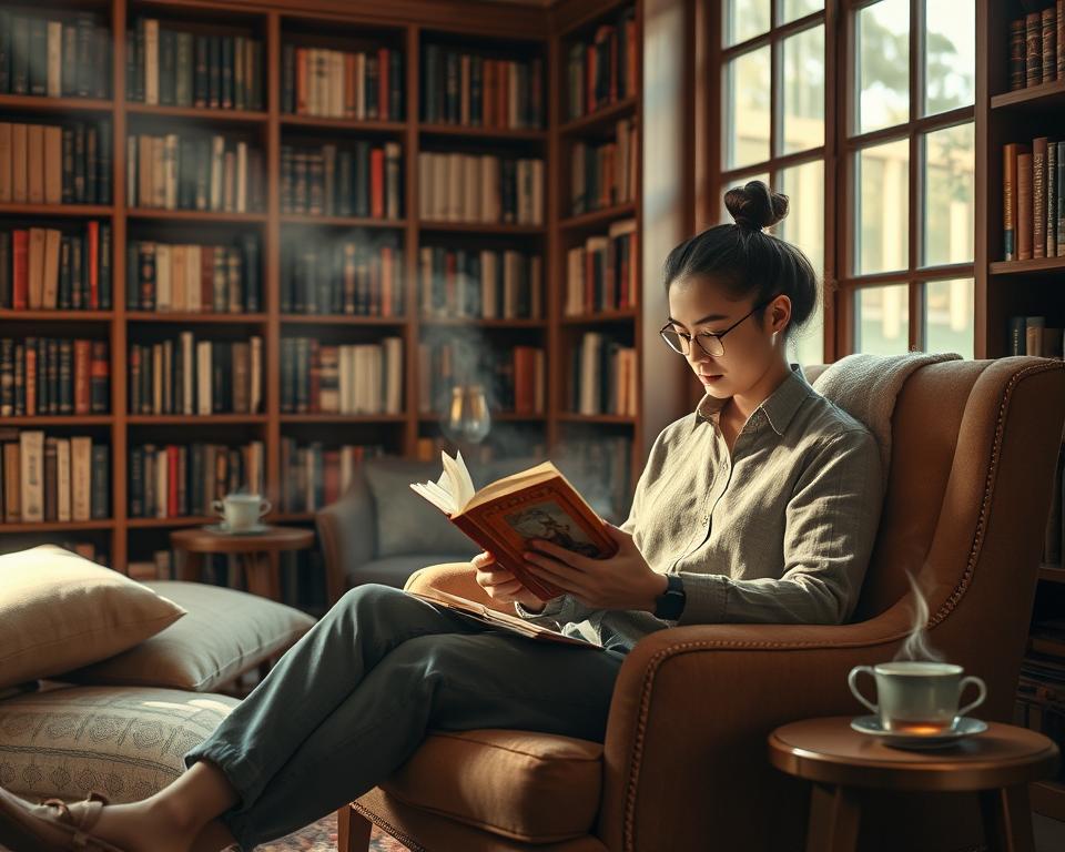 Wie verbinden Leser Literatur und Achtsamkeit?