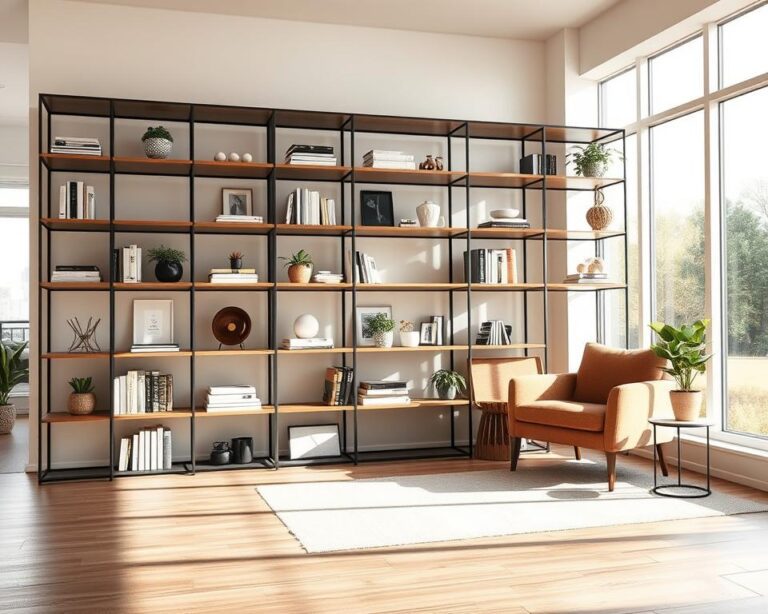 Warum sind offene Regalsysteme praktisch?