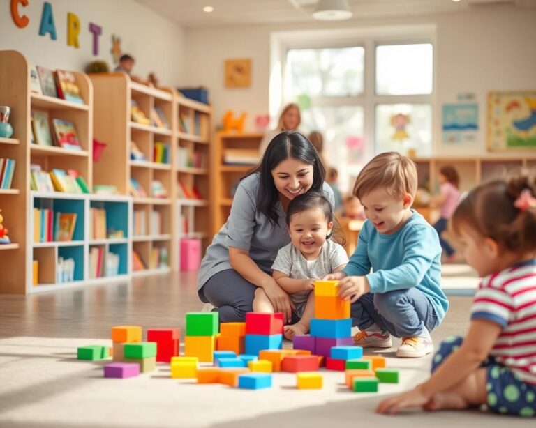 Was bietet eine professionelle Kinderbetreuung?