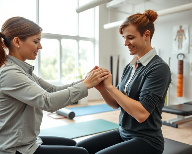 Was leistet ein Physiotherapeut bei der Behandlung?