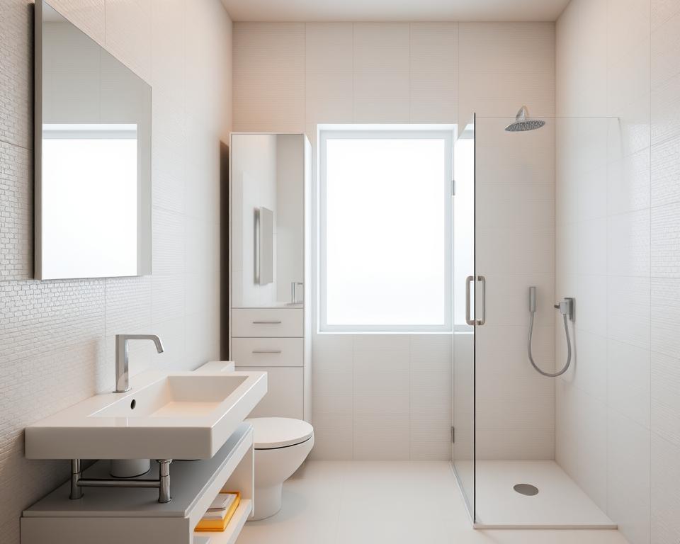 Welche Badezimmerlösungen sind platzsparend?