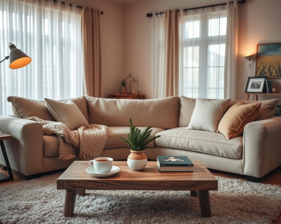 Wie gestaltet man Wohnzimmer gemütlich?