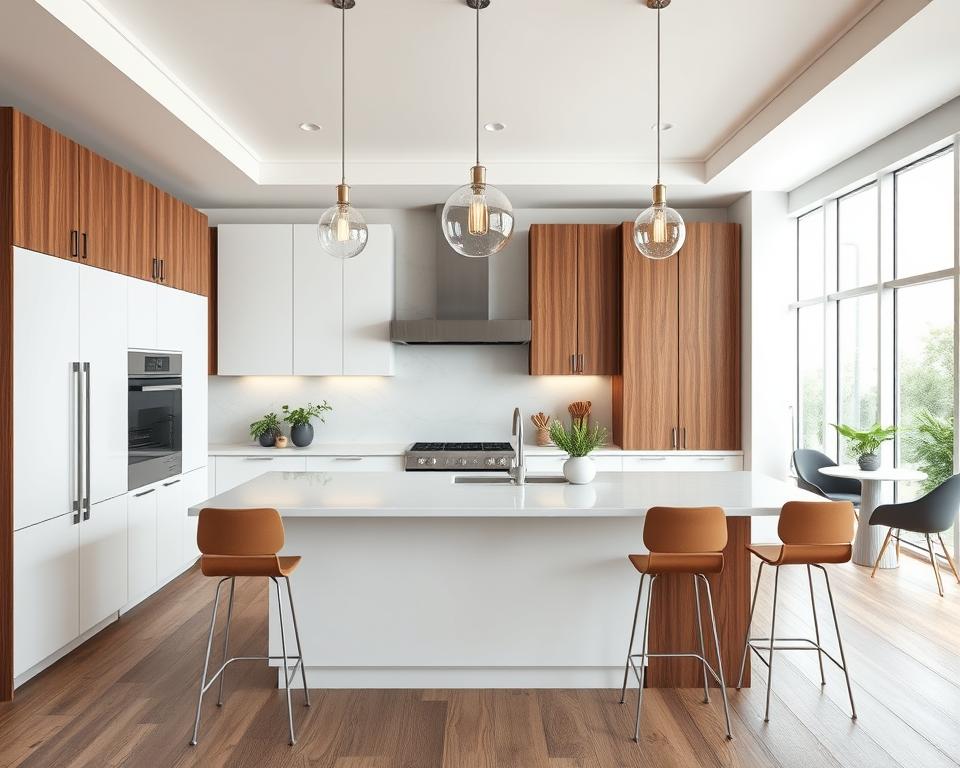 Wie richtet man eine Küche funktional und modern ein?