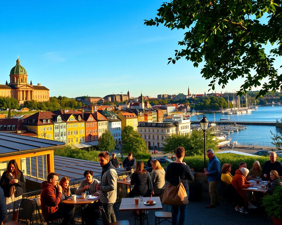 Welche Orte prägen Stockholm?