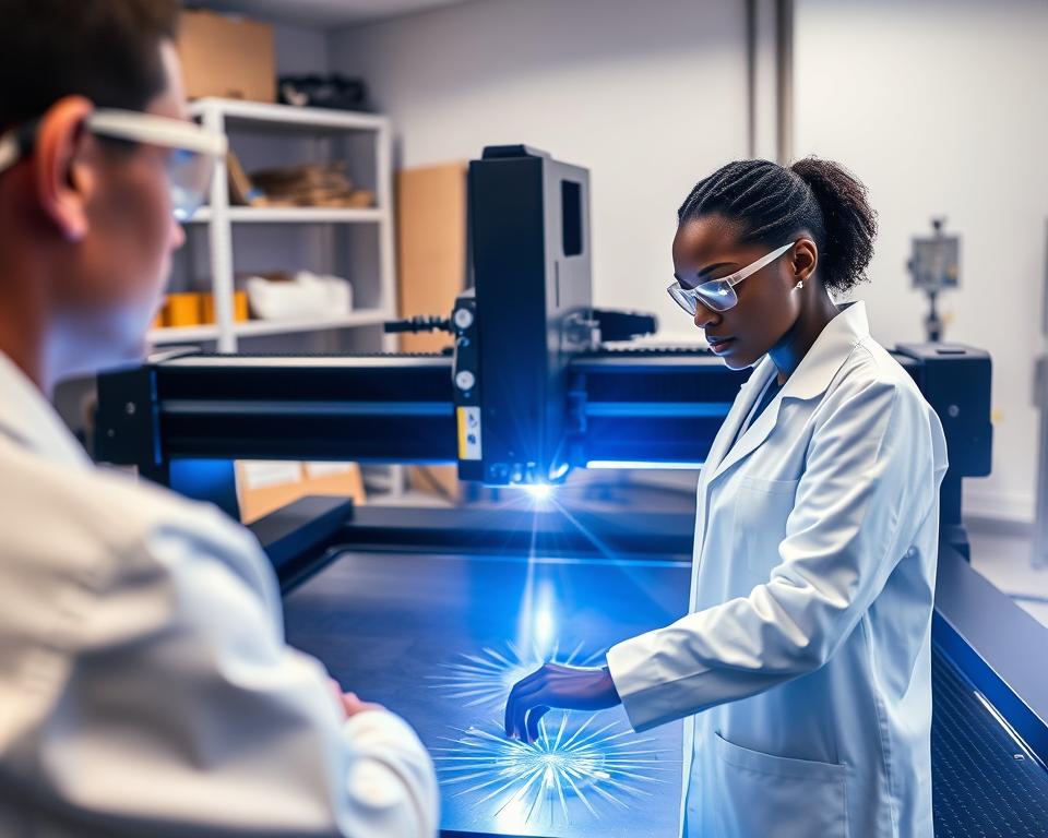 Wie arbeiten Fachkräfte für Lasertechnologie?