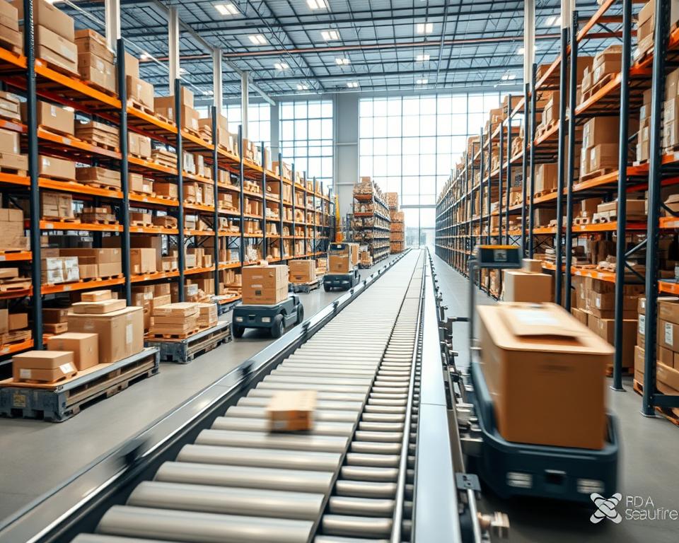 Wie funktioniert moderne Fördertechnik in Logistikzentren?