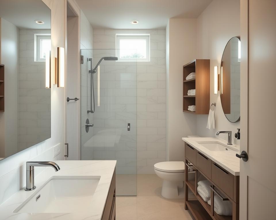 Wie gestaltet man ein kleines Badezimmer optimal?