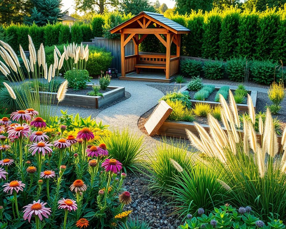 Wie gestaltet man einen Garten pflegeleicht?