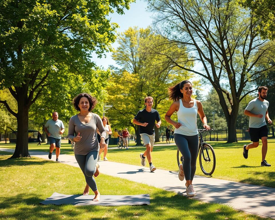 Wie integriert man Bewegung in den Lebensstil?