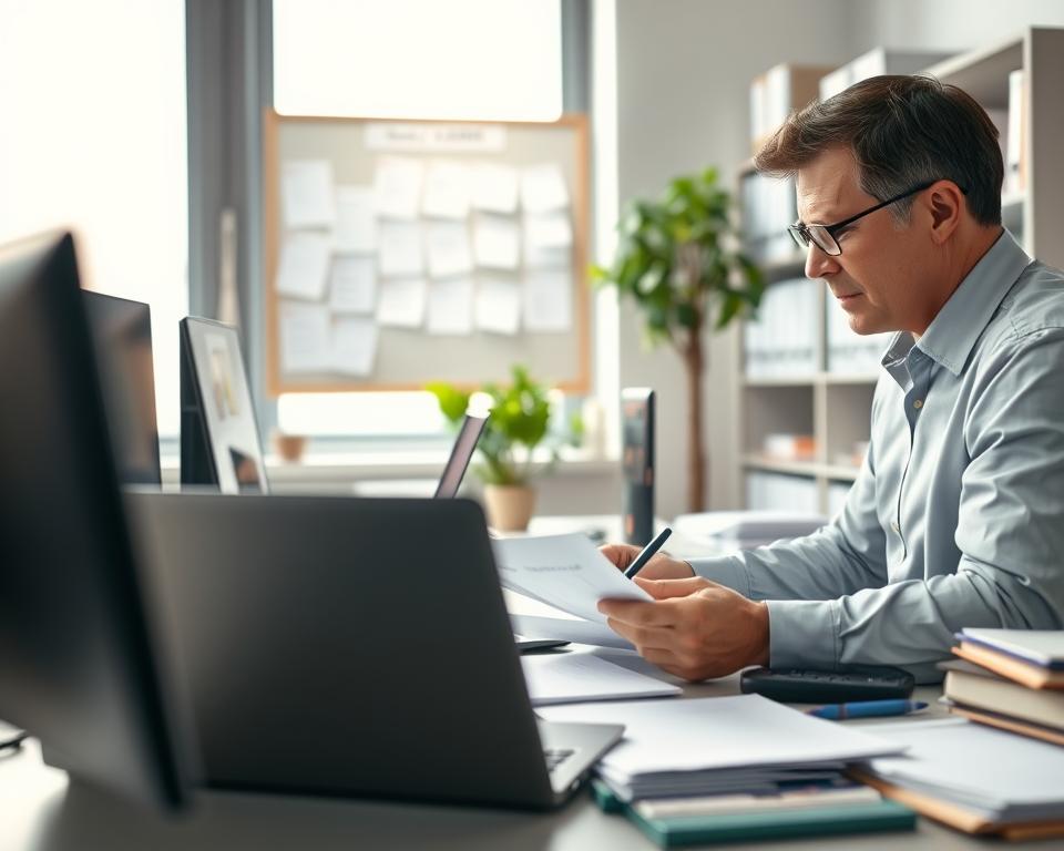 Was macht ein Sachbearbeiter im Büroalltag?