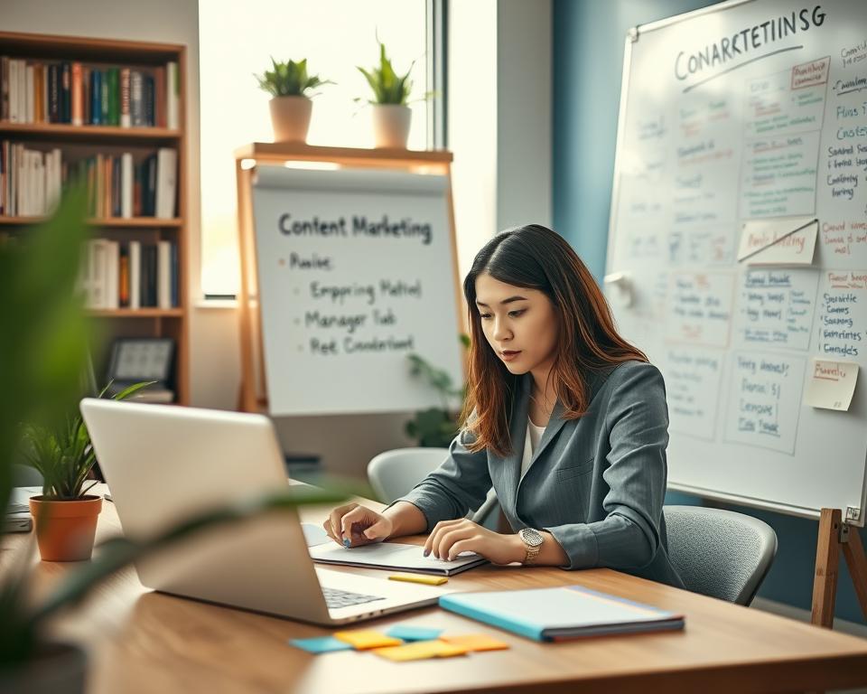 Wie arbeitet ein Content-Marketing-Manager?