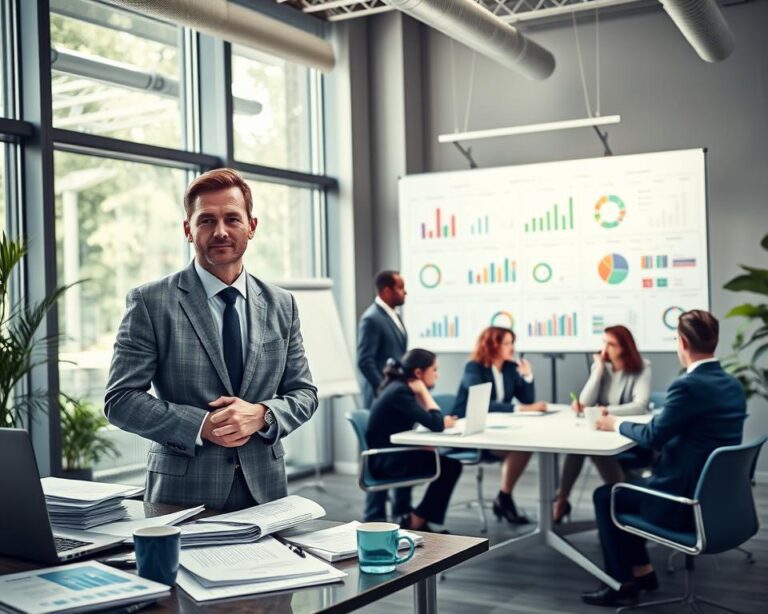 Wie arbeitet ein Vertriebsleiter im Unternehmen?